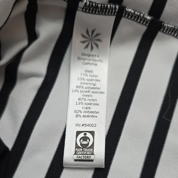 Athleta Stripe Ace Racer Tank Top - Picture 9 of 9